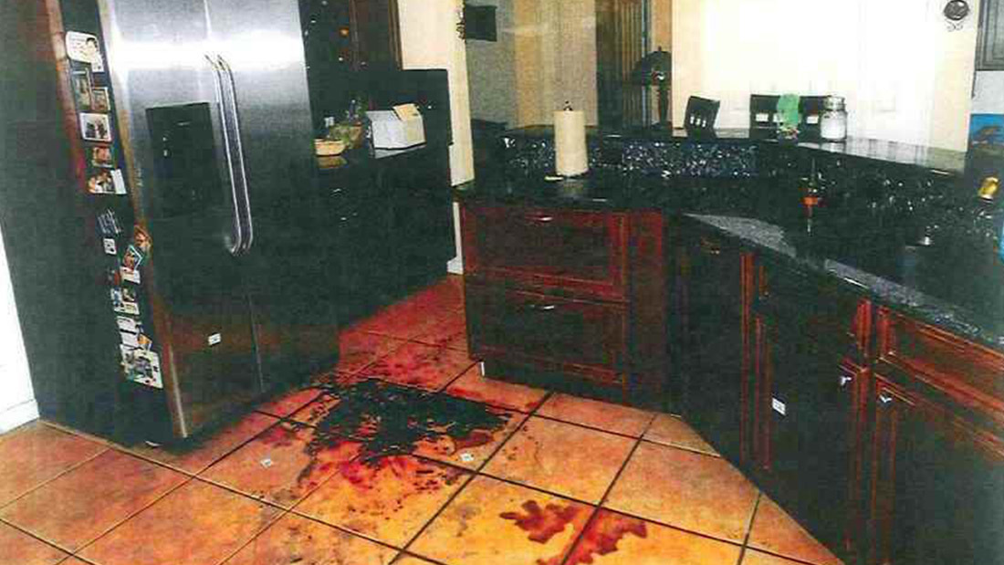 Dr. Teresa Sievers crime scene photos WARNING: Graphic Content.
