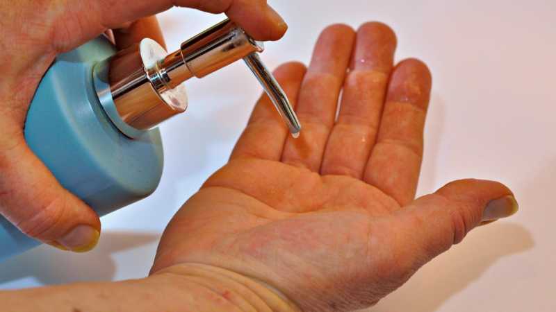 hand sanitizer