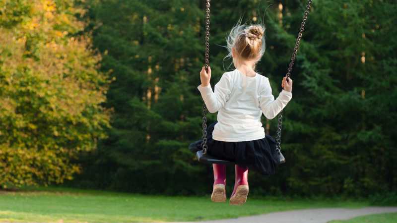 child at playground