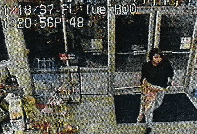 gas station security footage