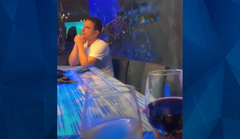 Bizarre Cell Phone Video Emerges Vacation Couple Toasts Wine Moments