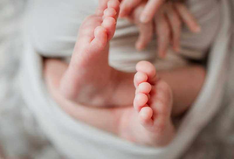 newborn feet