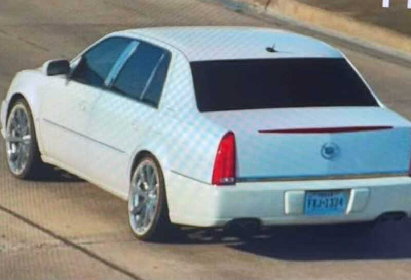 white Cadillac