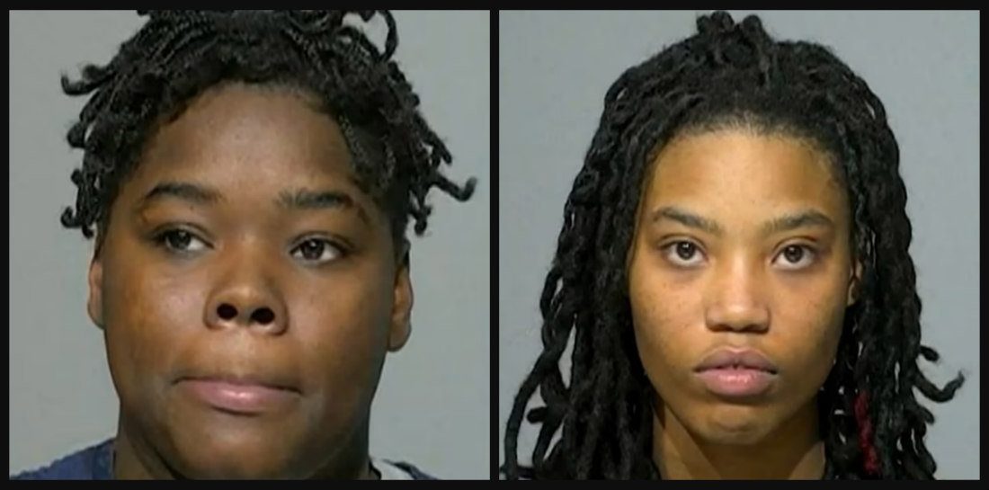 mugshots of Bryanna Johnson an Breanta Johnson