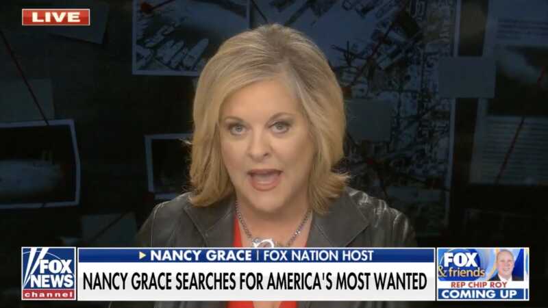This is a photo of Nancy Grace on Fox News