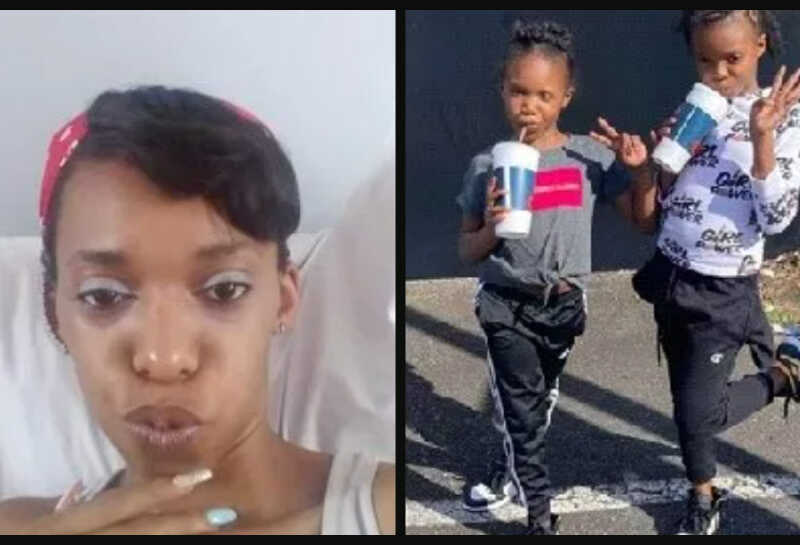 Ayanna Falls and her children