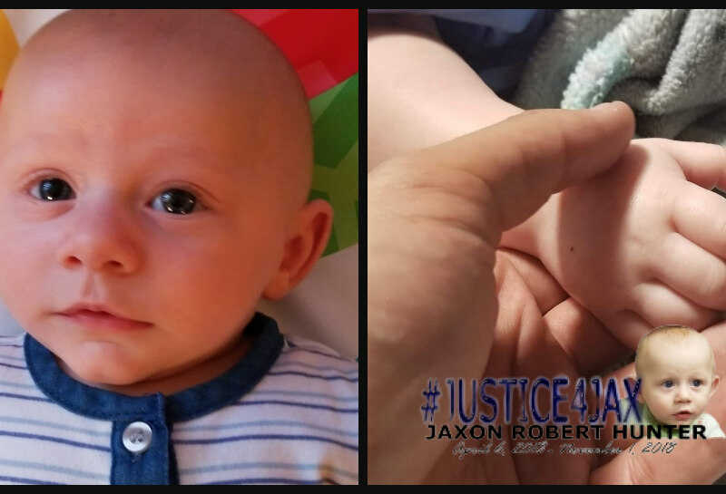 upclose pic of Jaxon Hunter/2nd photo of his hand