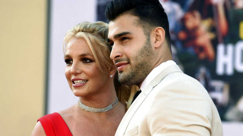 Britney Spears and Sam Asghari