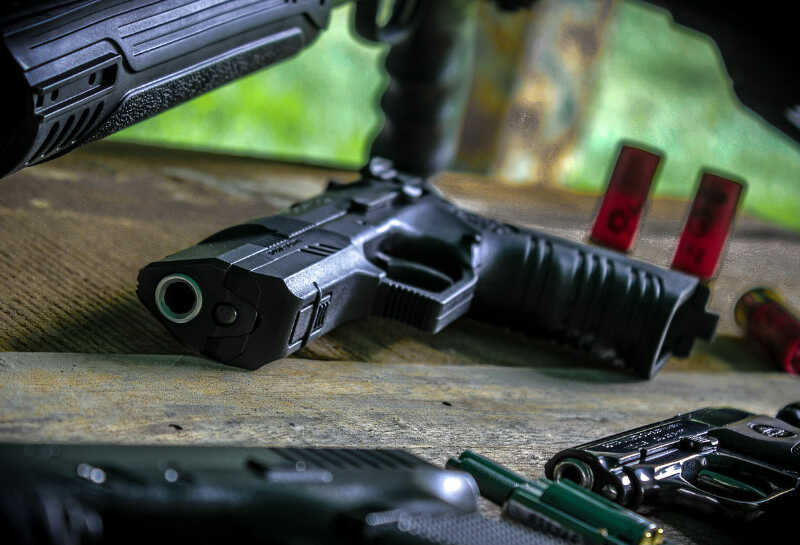 gun and ammo