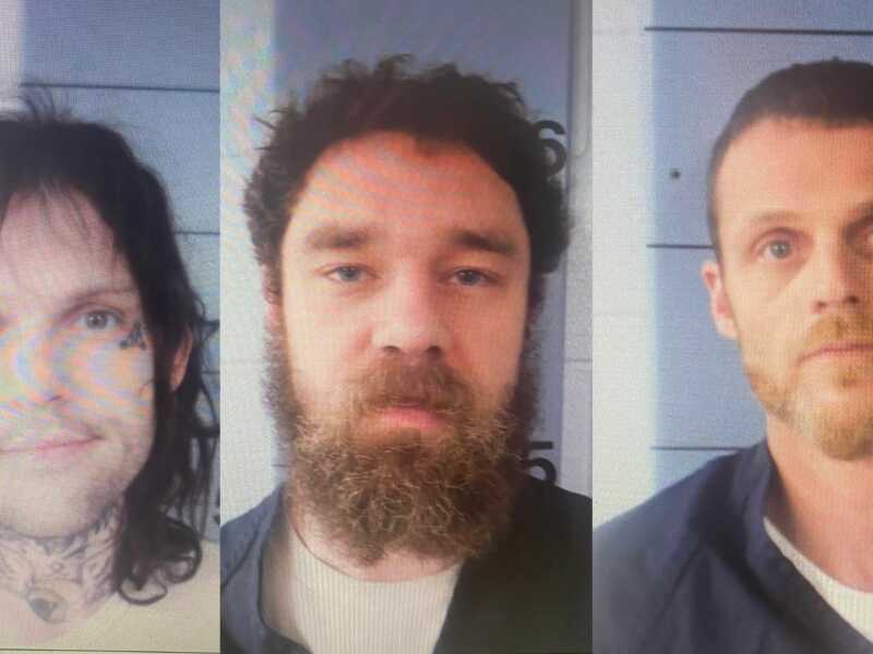 Photo of Lance Justin Stephens, Matthew Allen Crawford, and Christopher Allen Blevins