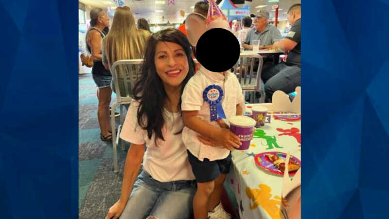 missing woman with child