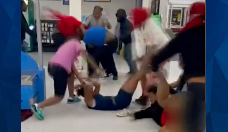 A Chaotic Wild Brawl Raging In Missouri Walmart