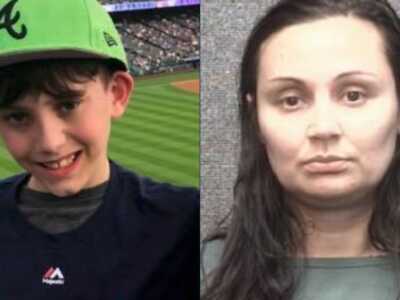 Gannon Stauch green hat, Letecia Stauch mughsot