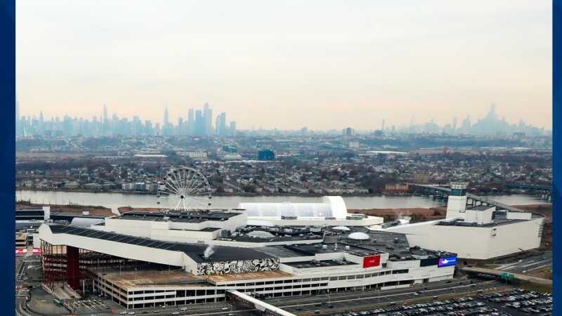 aerial view American Dream Mall