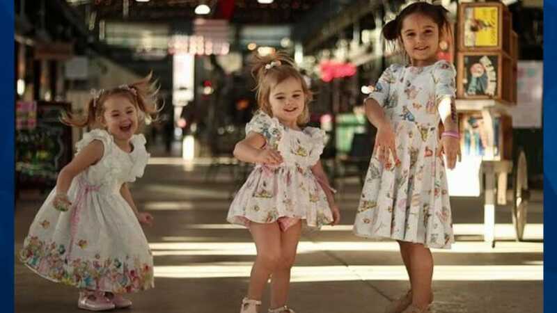 Decker children in dresses