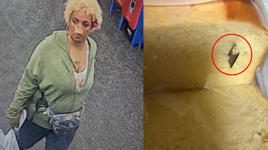 PICTURED: Woman Stashed Razor Blades in Bread at Walmart