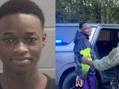 Kaomarion Kendrick, amiling in mugshot