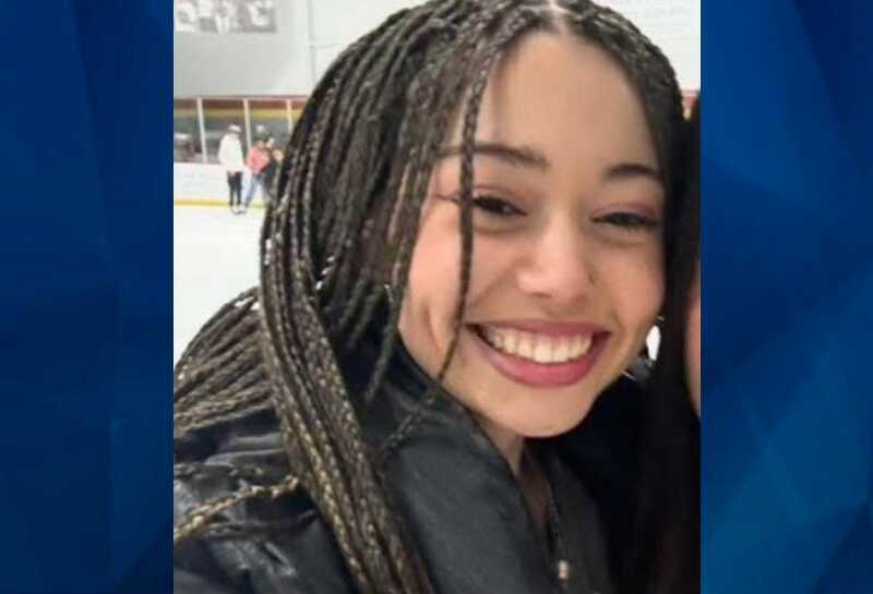 Hailey Buzbee in blakc jacket