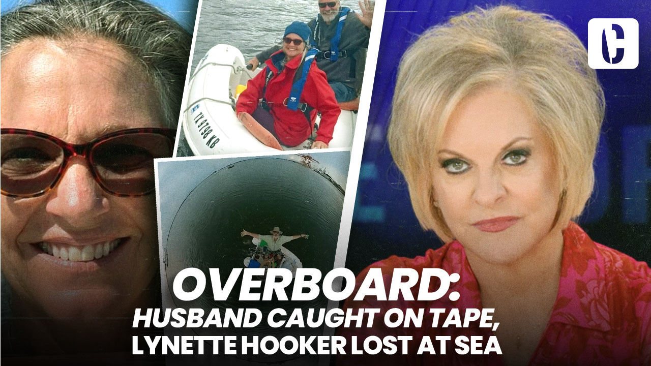 OVERBOARD: HUSBAND CAUGHT ON TAPE, LYNETTE HOOKER LOST AT SEA