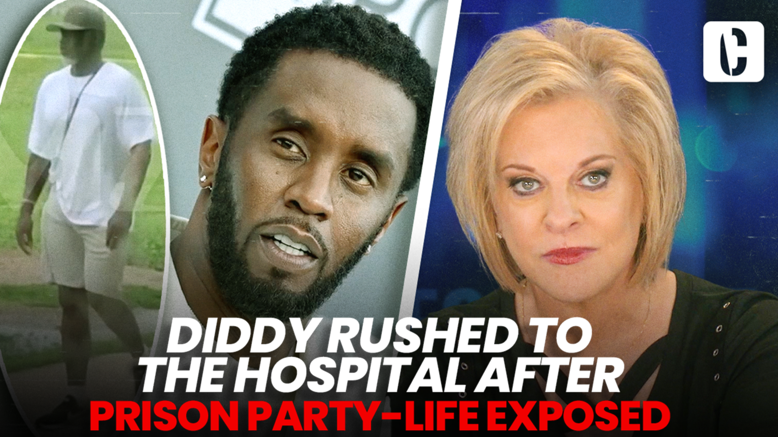 DIDDY RUSHED TO THE HOSPITAL AFTER PRISON PARTY-LIFE EXPOSED