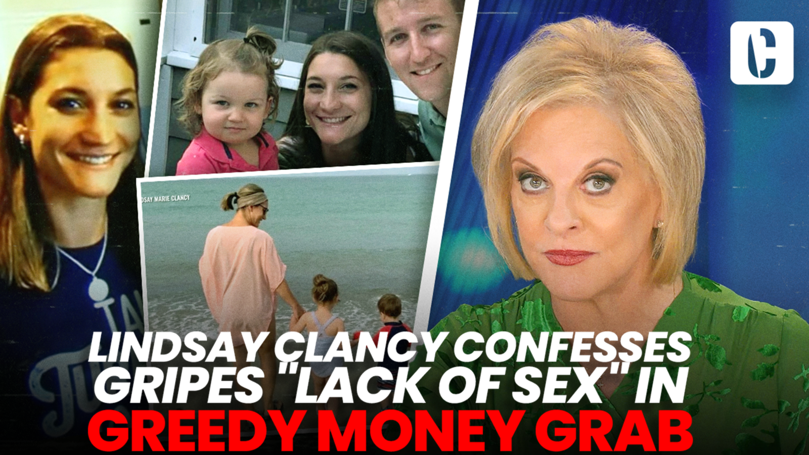 LINDSAY CLANCY CONFESSES, GRIPES “LACK OF SEX” IN GREEDY MONEY GRAB